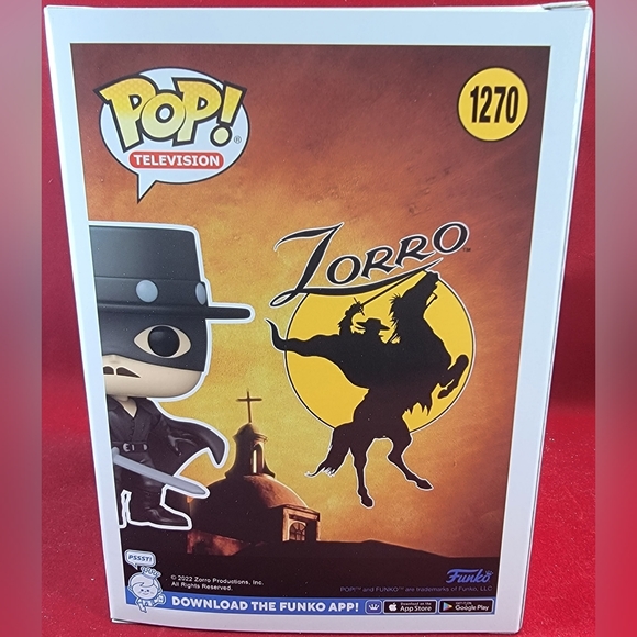 Zorro funko # 1270 (nib) - Picture 7 of 7